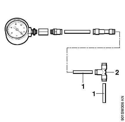 Elektro-Hochdruckreiniger (RE) RE 880 W Manometer der Marke Stihl