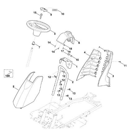Bild von B - Armaturenbrett RT 4082.0
