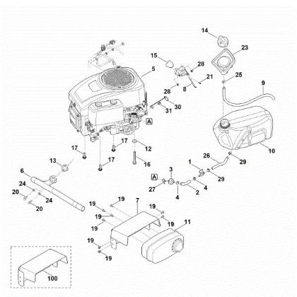 Bild von G - Motor, Tank RT 4082.0