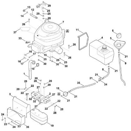 Bild von G - Motor, Tank RT 4097.0 SX