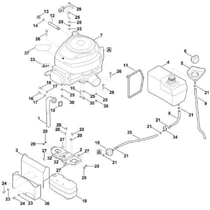 Bild von H - Motor, Tank RT 5097.0 C