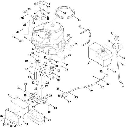 Bild von H - Motor, Tank RT 5112.0 Z