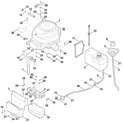 Bild von H - Motor, Tank RT 6112.0 C