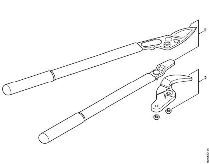 Scheren Astschere F231 Astschere F231 der Marke Stihl