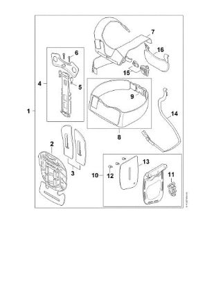 Bild von Forstgurt ADVANCE X-TREEm FS 410 C-EM
