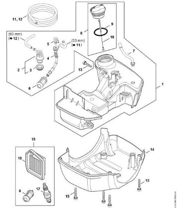 Bild von Kraftstofftank FS 411 C-EM