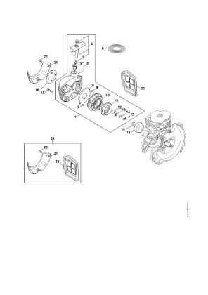 Bild von Anwerfvorrichtung FS 491 C-EM