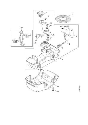 Bild von Kraftstofftank FS 491 C-EM