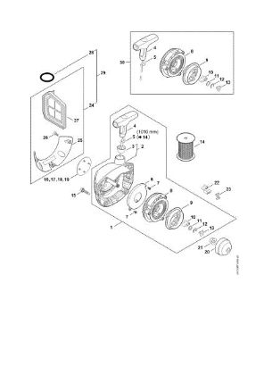 Bild von Anwerfvorrichtung ErgoStart FS 260 C-E