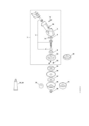 Bild von Getriebe FS 260 FS 260 C-E
