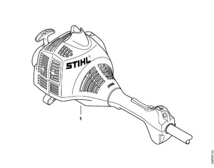 Motorsensen (FS) FS 45 C-E Maschinennummer der Marke Stihl