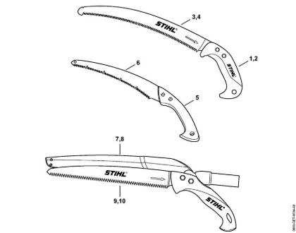 Handwerkzeuge Astsäge PR 24 Astsäge der Marke Viking