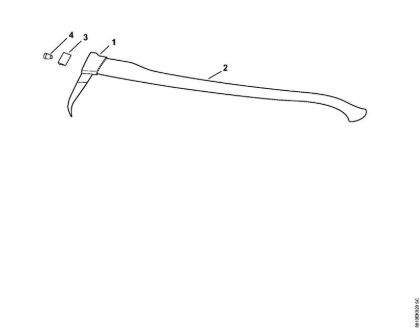 Handwerkzeuge Leichter Sappie Leichter Sappie der Marke Viking