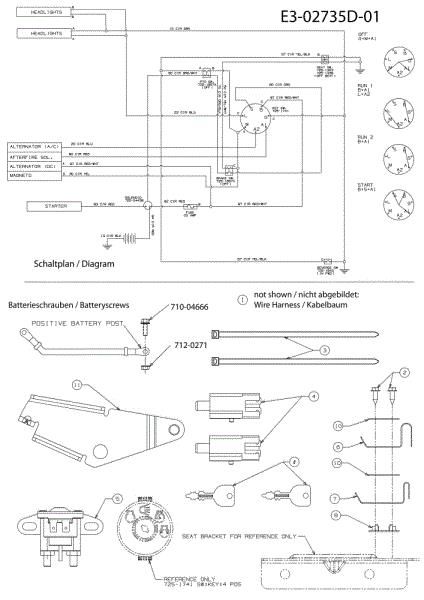 Esquema eléctrico (1/2) TORNADO 108/18,5 H Cat.2010 Tractor
